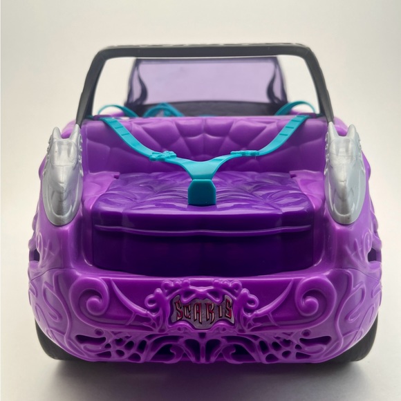 Monster High -Scaris City Of Frights- Purple Convertible Sports Car- 2012💜 - Picture 5 of 10